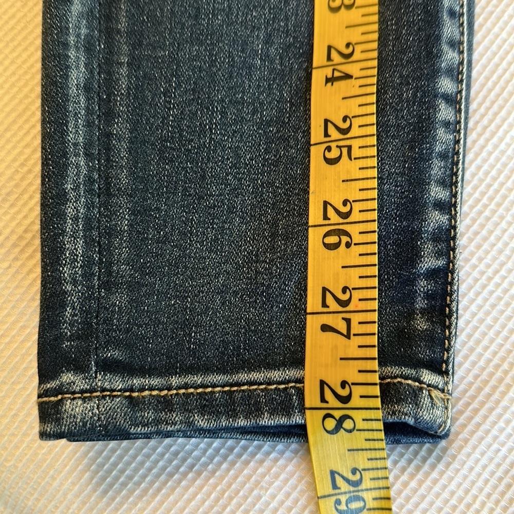American Eagle Outfitters Super Stretch X Jegging Overall Distressed Size 2 - Picture 16 of 16